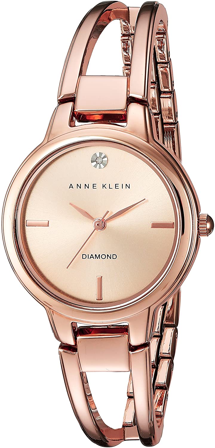 anne klein watch genuine diamond