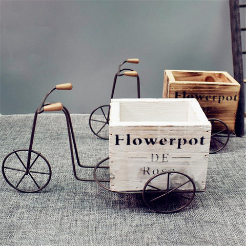 Tabletop Wrought Iron Tricycle