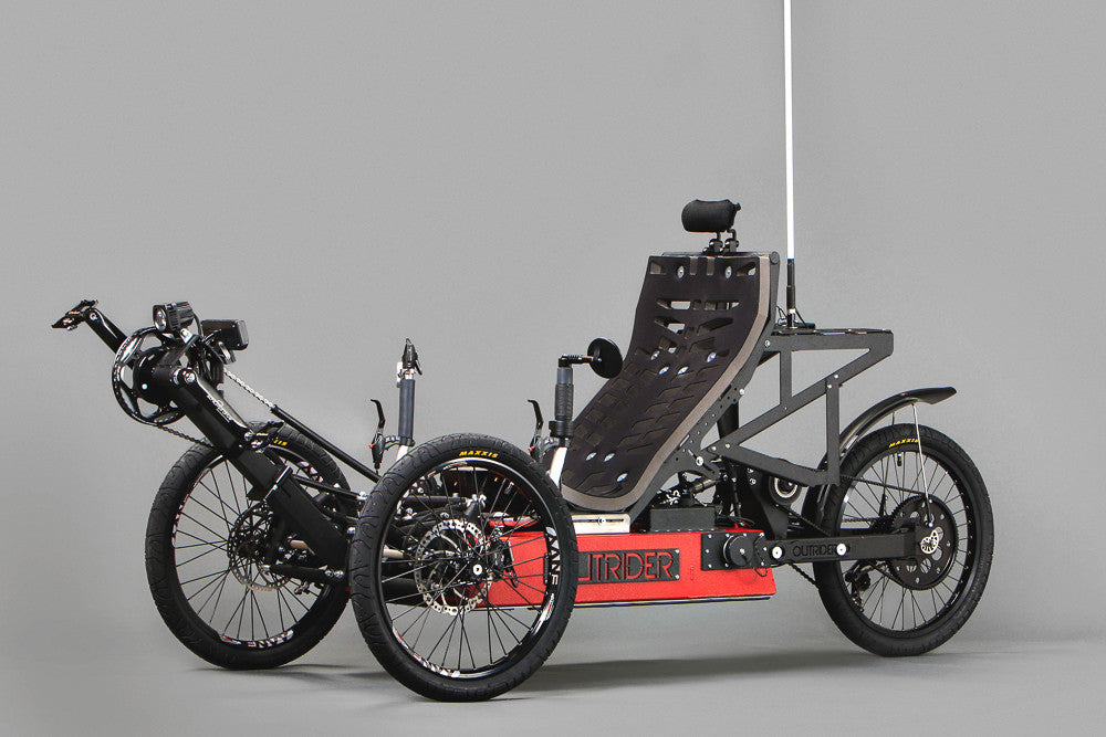 heavy duty recumbent trike