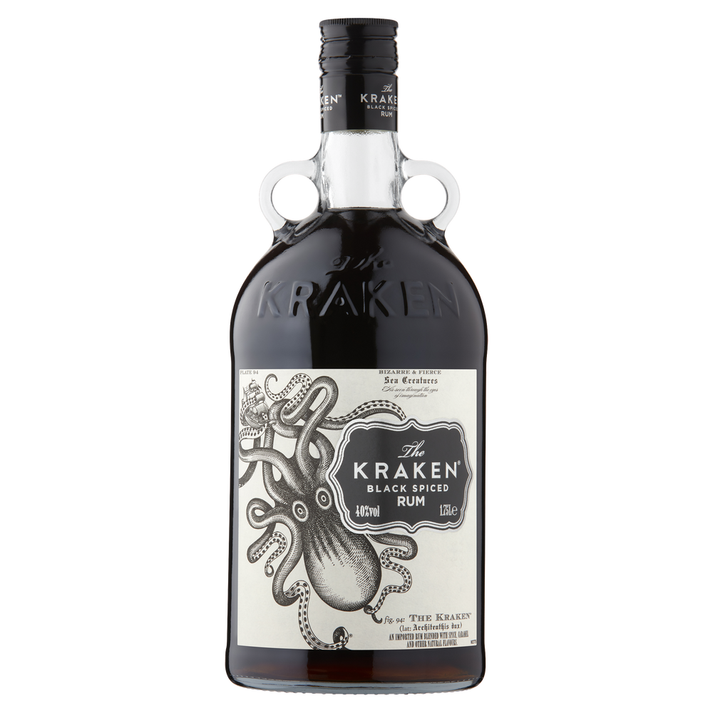 The Kraken 70cl Rum Spirits Spiced of – House Roast Black Coffee