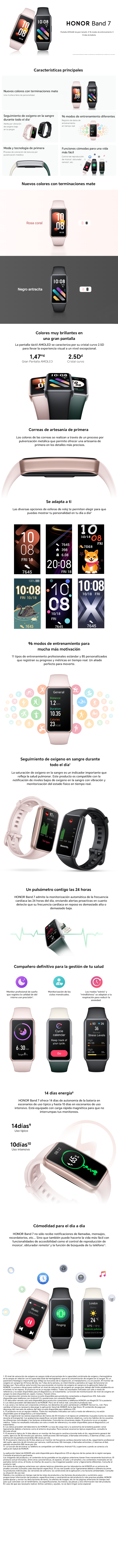 HONOR Band 7 - Honorstore Chile - Tienda Oficial