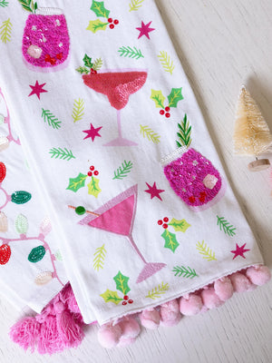 Spirits Embellished Tea Towel - Briarwood Gifts