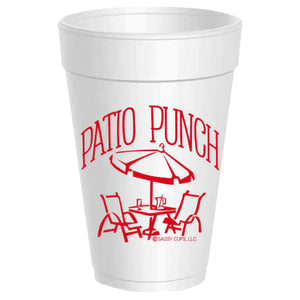 Patio Punch Styrofoam Cups - Briarwood Gifts
