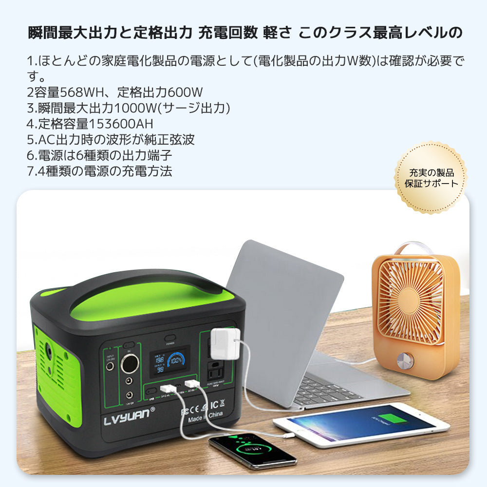 Tacklife P40ポータブル電源 - 静岡県の家電