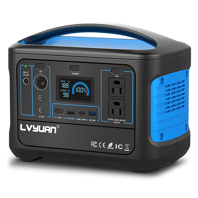 LVYUAN ポータブル電源 大容量 1000W / 297,600mAh ポータブル 電源