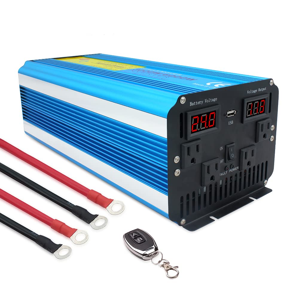 インバータ正弦波ＤＣ24v-AC100v ３０００w-