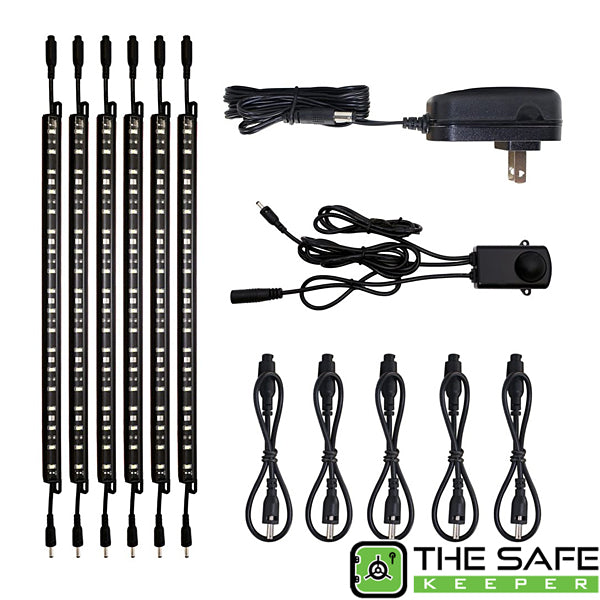 Liberty Clearview Electrical LED Wand Light Kit For Deere Gun Safes (5  Wands) 10792
