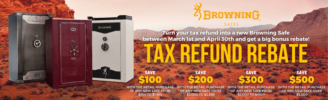 Browning Safes Tax Refund Rebate