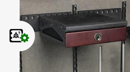 Interior Customization Of Browning Safes Using Axis Adjustable Shelving
