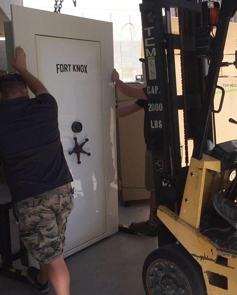 Installing a Fort Knox Vault Door