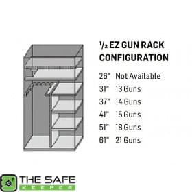 Safe Configuration One Half Ez Gun Rack