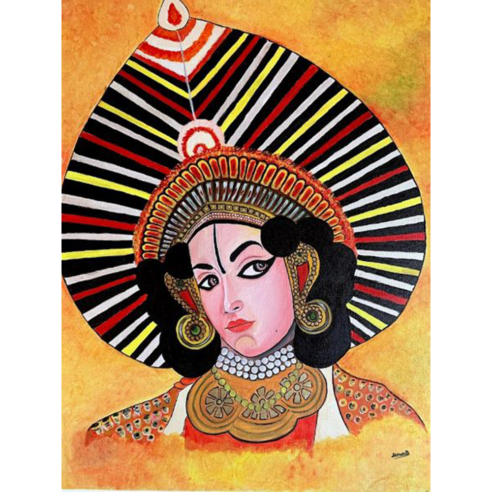 Yakshagana Painting – Kreate