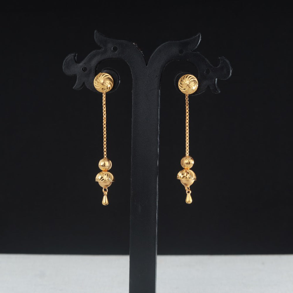 Plain Gold Earrings – Page 38 – Sarafa Bazar India