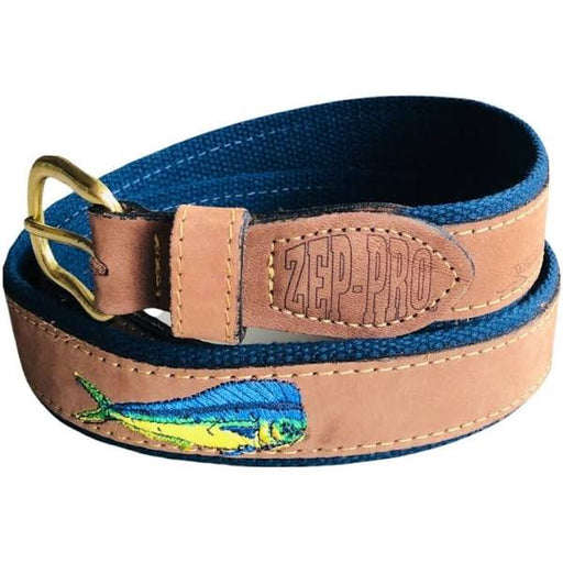 Zep-Pro Leather Belt, Sailfish — Islamorada Fishing Outfitters