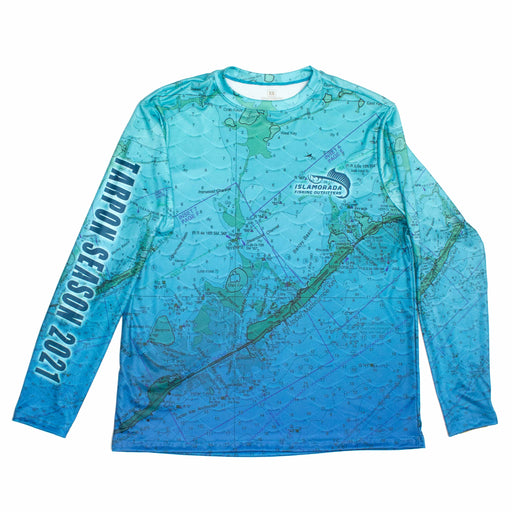 Hooded Long Sleeve Performance Sun Shirt - Trippy Tarpon – Pesca