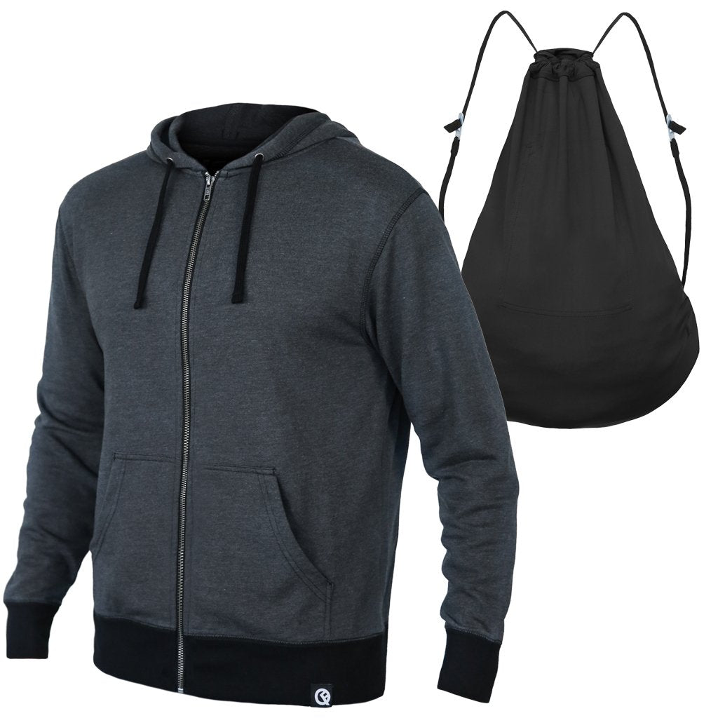 Hero Hoodie Classic (Gunmetal Gray) - Quikflip Apparel product image