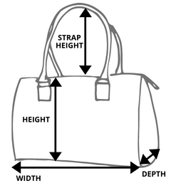 How to Measure Vintage Handbags and Purses Thrifting Measurement Size Guide