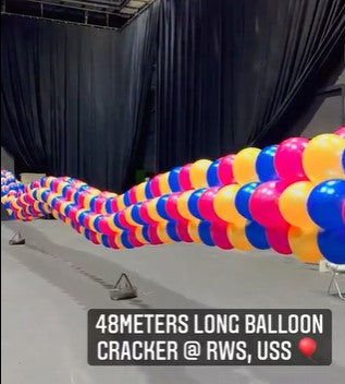 Fire Cracker Balloons