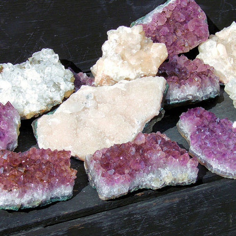 crystal amethyst quartz crystal cluster