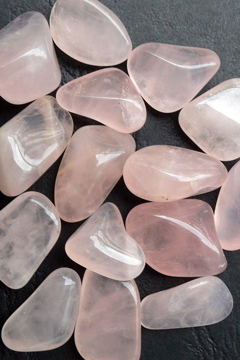 rose quartz tumbles