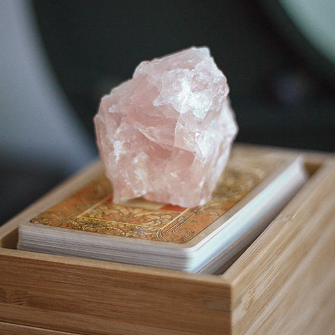 Earths Elements Rose Quartz Raw | 1.5x2.5