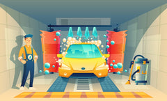 Car Wash Cartoon