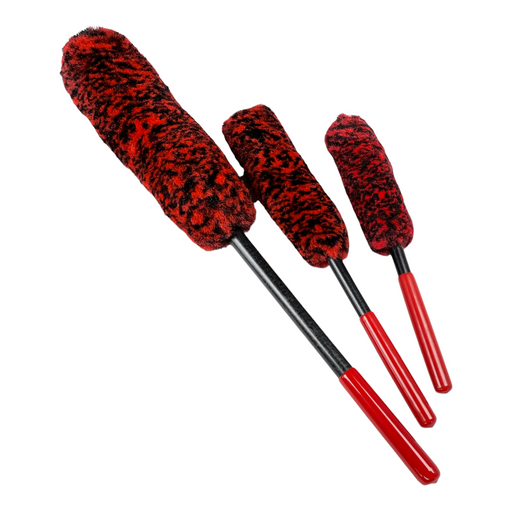 Buy Wholesale China Hot Sale Colorful Microfiber Wheel Brush & Microfiber  Wheel Brush at USD 0.6