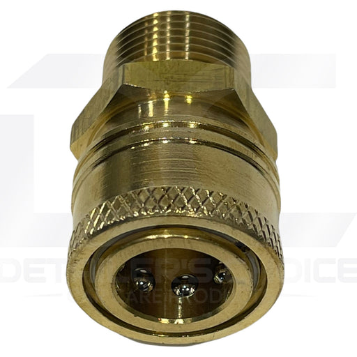 Interstate Pneumatics PW7156 3/8 Inch Steel Plug x M22 Female