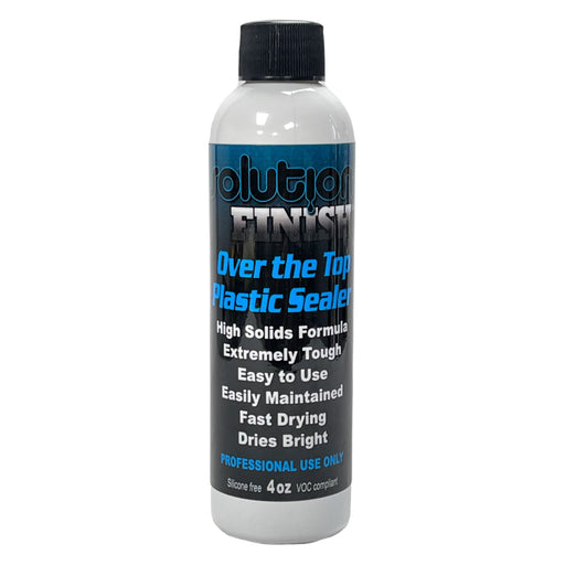 Solution Finish - Black Plastic & Vinyl Trim Restorer – Zappy's