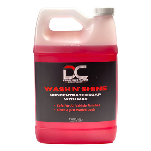 Wash & Shine- pH Neutral Car Soap 100% Biodegradable 5 gallon