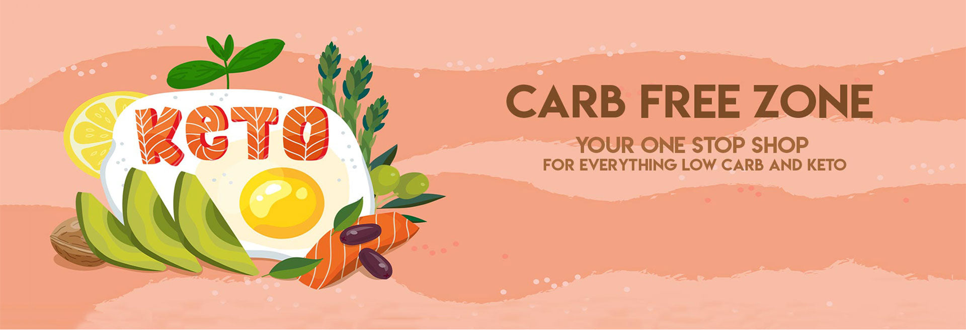 The carb free zone offers products and guides for a range of diets from Low Carb, Paleteo, Low sugar and the Ketogenic Diet