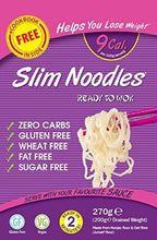 Load image into Gallery viewer, Eat Water Slim Noodles Zero Carbohydrate 5 Pack * 270 Grams | Made from Gluten Free Konjac Flour | Keto Paleo Diet and Vegan | Zero Sugar and Low Calorie Food | Free 60-Recipe e-Cook Book Inside

