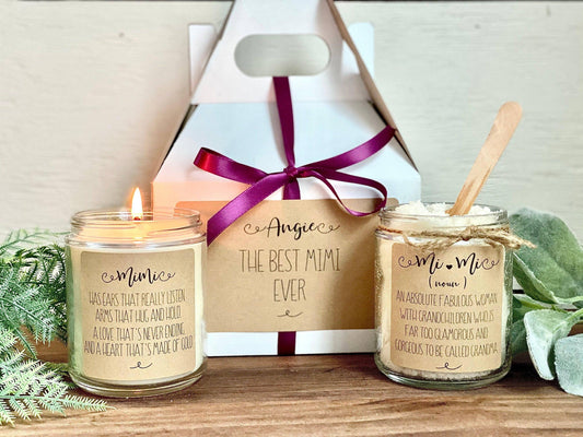 Mother's Day Mini Candle Gift Set - Spa Collection - Set of 4