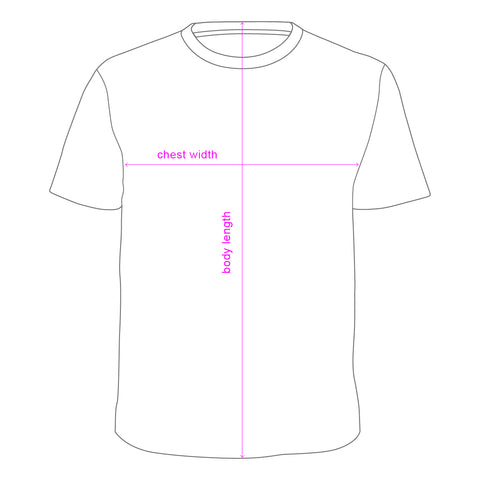 Furriends TShirt Measuring Guide