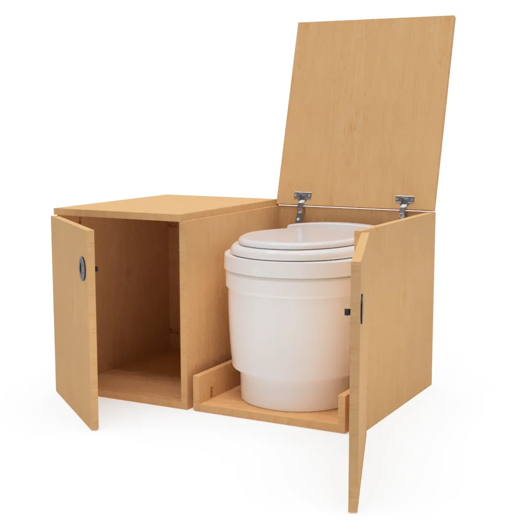 Bench with Toilet Slider