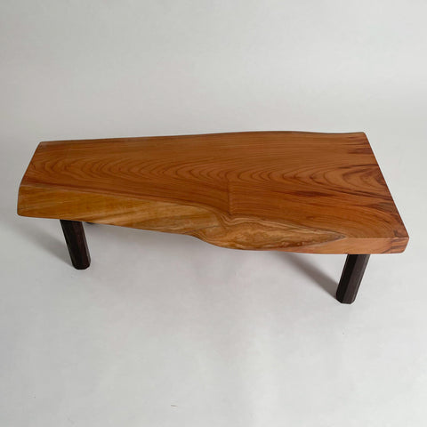 欅　一枚板　ローテーブル