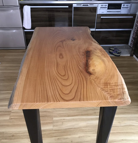一枚板欅　テーブル