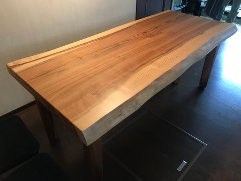 一枚板杉　テーブル