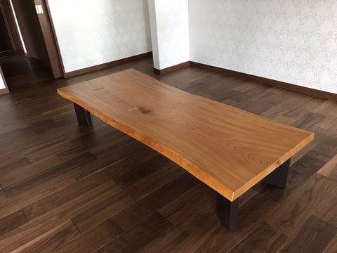 欅ローテーブル