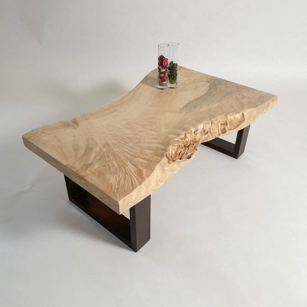トチノキ 1枚板 テーブル ローテーブル - 座卓/ちゃぶ台