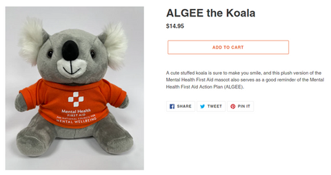 ALGEE the Koala Product Page