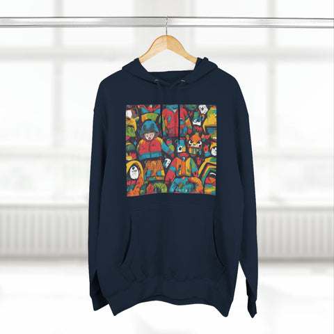 abstract hoodie