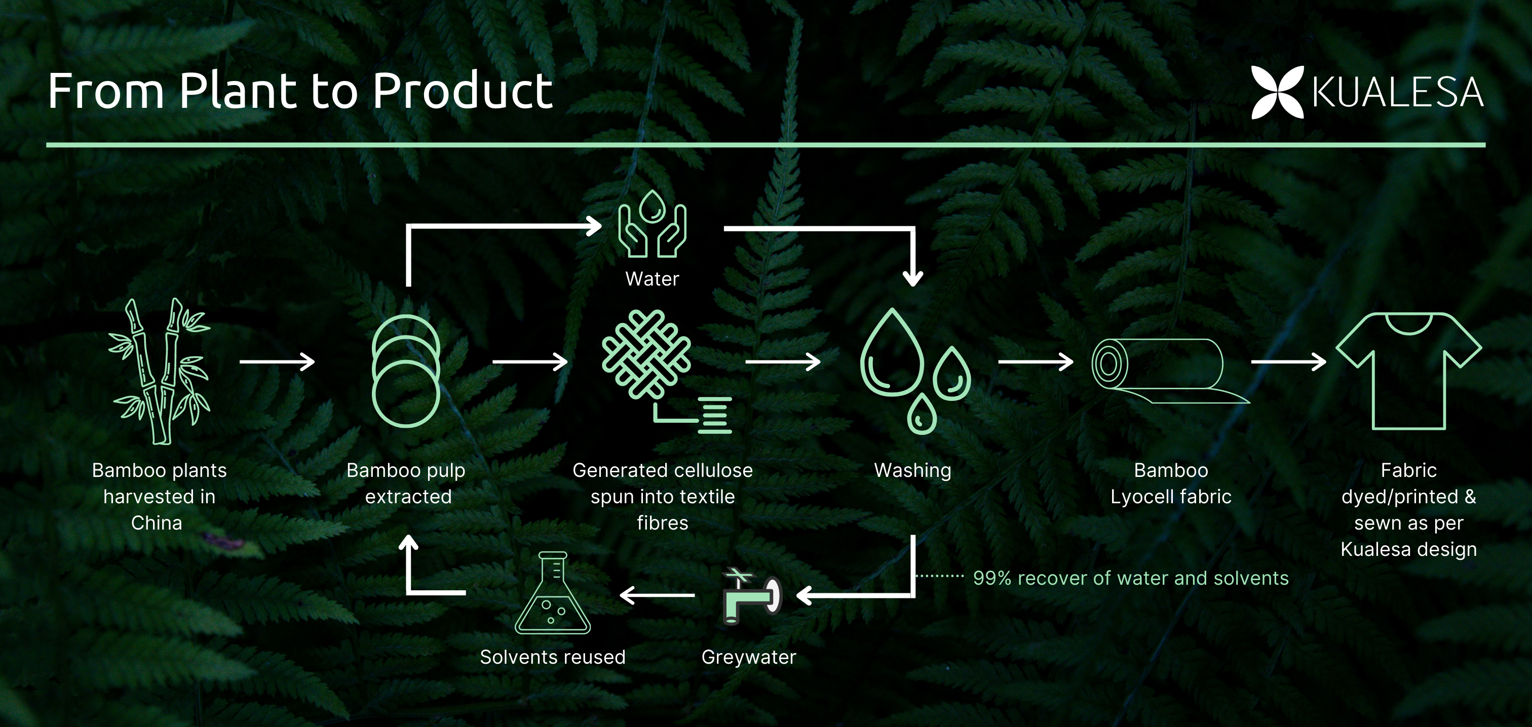 Closed Loop Process for Bamboo Lyocell