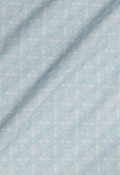 Textile of KUALESA BATIK TRIBUTE KAWUNG - SALTWATER SLIDE + BRIGHT WHITE