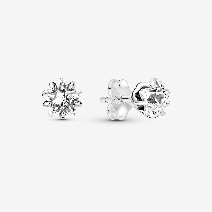 PANDORA Women Sterling silver Earrings - 290696CZ : Amazon.co.uk: Fashion