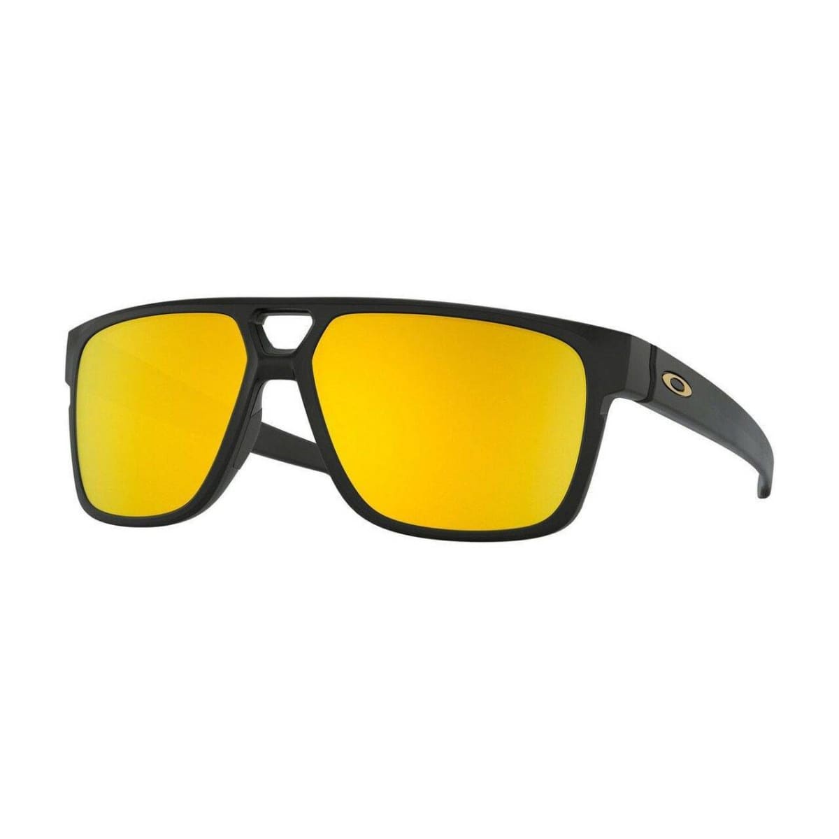 Oakley OO9382-2360 Crossrange Patch Matte Black Rectangular 24k Iridium Lens Men’s Sunglasses - On sale