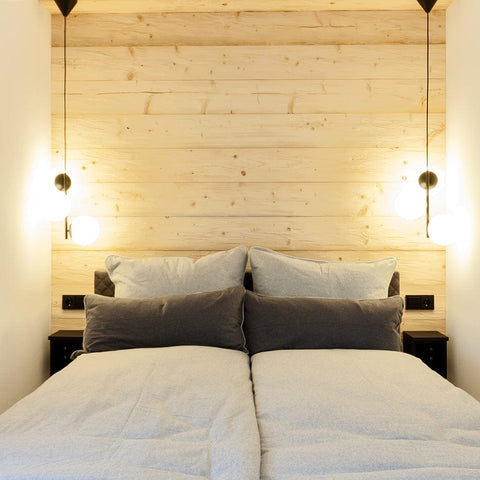 Rivestimento per pareti e soffitti in abete naturale spaccato