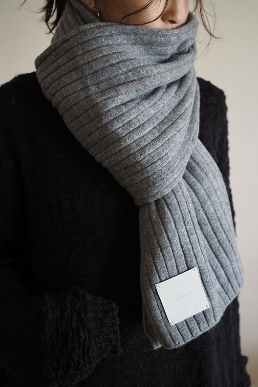 国内正規品 【lawgy】cable knit muffler 未使用 | www