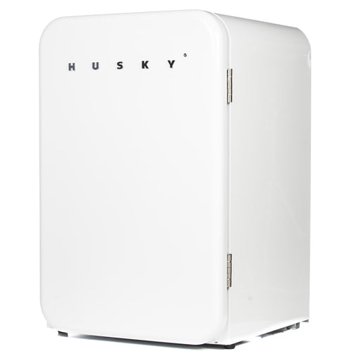 Husky Undercounter Retro Fridge Black — Home Games Room