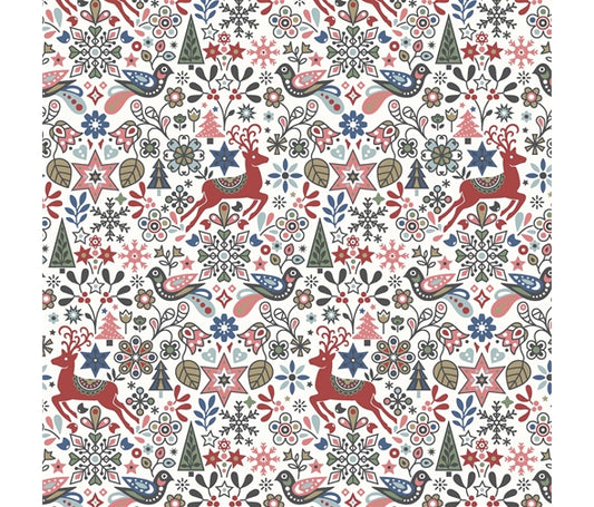 Liberty Christmas Fabric - Woodland Wonderland Fabric – The Sewing Hutch
